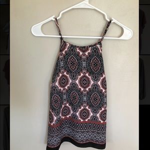 Patterned Tank Top